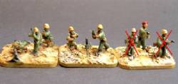 Middle Eastern Regular Infantry- Weapons and Command.